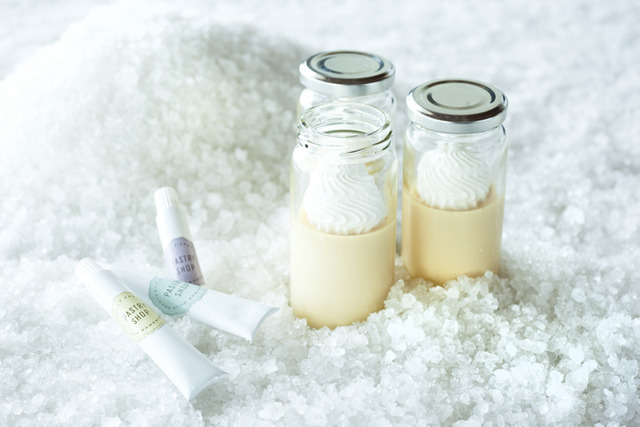 「鹽焦糖布丁」(附任選焦糖漿1個 650日圓,焦糖漿單買 250日圓)