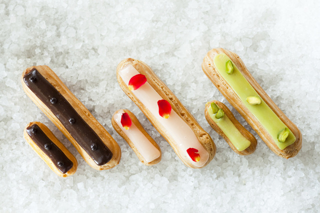 「沖繩縣產鹽&焦糖閃電泡芙」(200日圓)