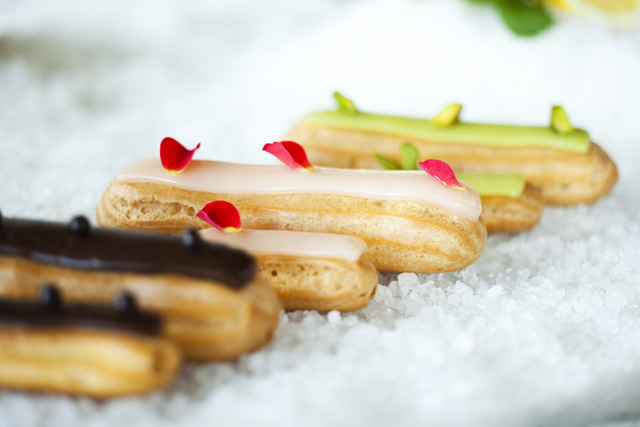 「沖繩縣產鹽&焦糖閃電泡芙」(200日圓)