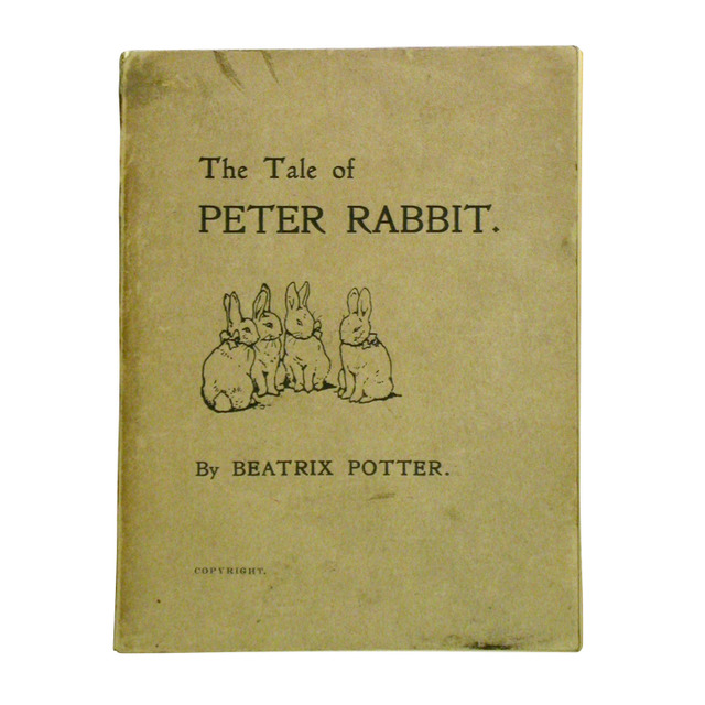 ビアトリクス・ポター 《私家版『ピーターラビットのおはなし』》英国ナショナル・トラスト所蔵