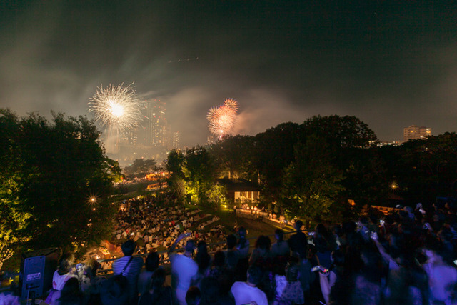 可以奢侈享受在眼前施放的約4000發煙火之「TGOO×TENJIN2016」,於THE GARDEN ORIENTAL OSAKA舉行