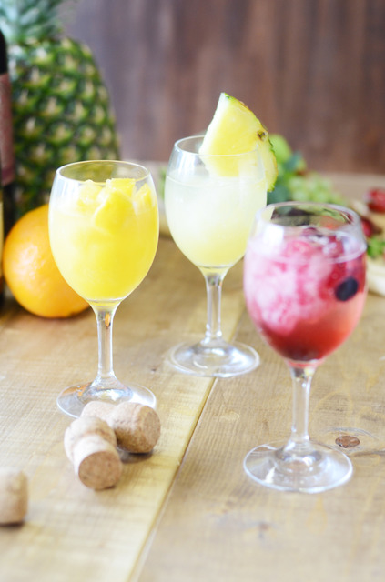 雞尾酒冰沙示意圖