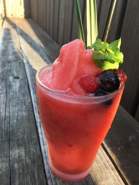 「蔓越莓果昔」(含稅800日圓)