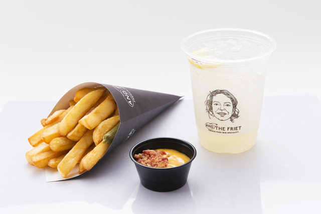 AND THE FRIET的「直美特製炸薯條套餐」（含稅850日圓）