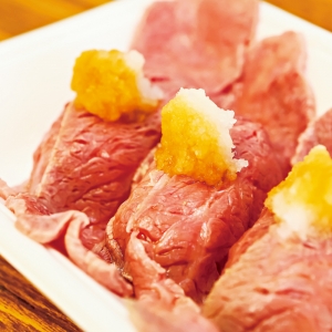 肉の匠 将泰庵 【名物!! 黒毛和牛 肉寿司】