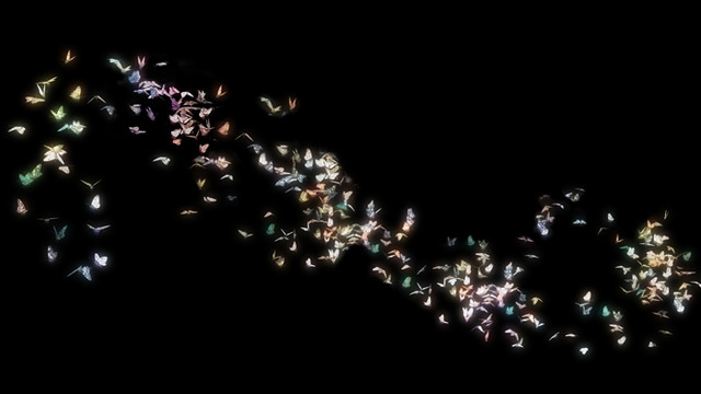 「無止境的蝶群」