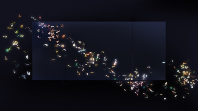 「無止境的蝶群」