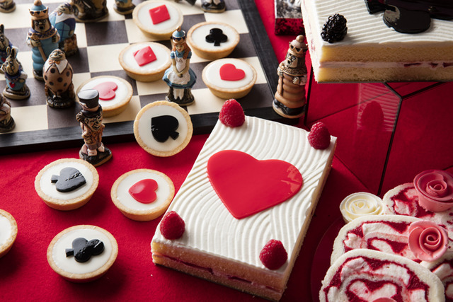 甜點博覽會「來自愛麗絲與紅心皇后的挑戰狀」於Hilton東京舉行