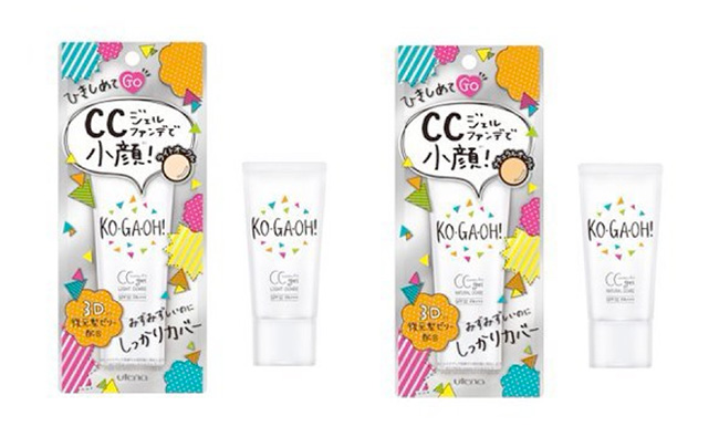 美肌&小臉的願望一次完成!日本必買美妝「KO.GA.OH!果凍小顏CC霜」