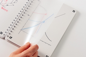 欧文印刷『nu board A5 SHOT NOTEタイプ White & Grid Edition』