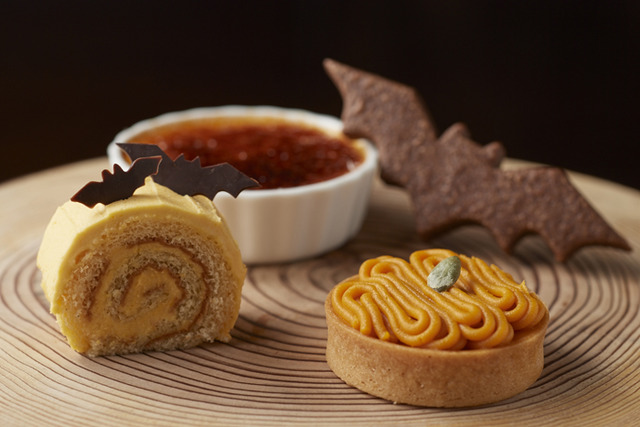 ハロウィンをモチーフにしたアフタヌーンティーメニュー(2,000円)