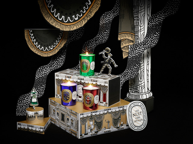 誕生自冬天的故事「diptyque的一個晚上」之蠟燭典藏,由diptyque發售