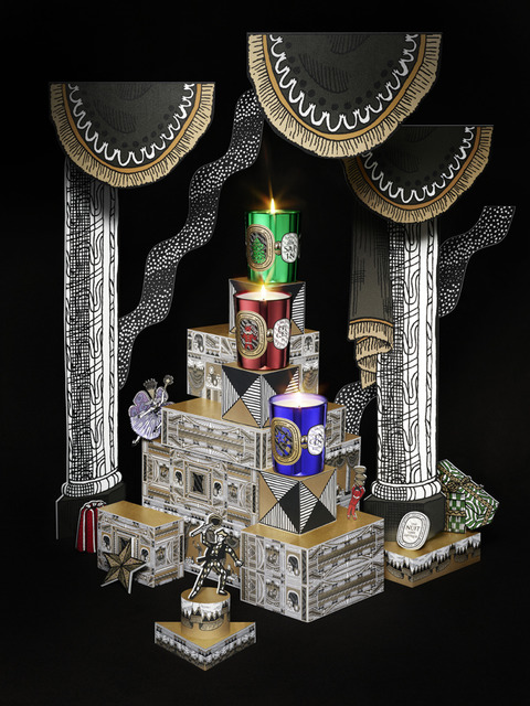 誕生自冬天的故事「diptyque的一個晚上」之蠟燭典藏,由diptyque發售