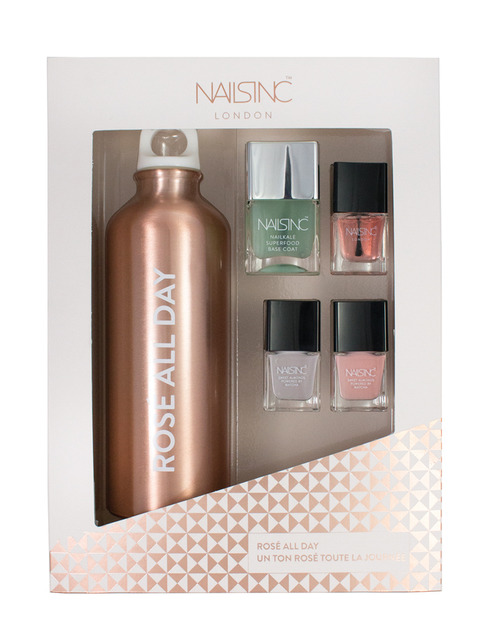 「NAILS INC ROSE ALL DAY HOLIDAY KIT」(4,600日圓)