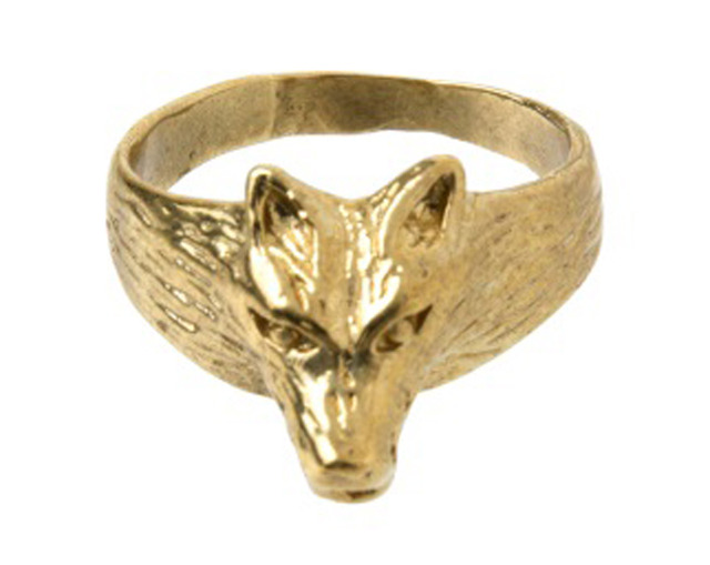union store Tokyoの狼を模したリング(税込1万1,880円)