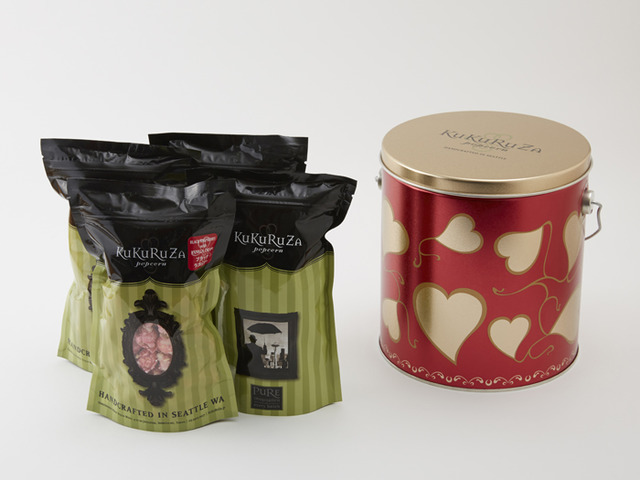 KuKuRuZa popcorn 的「1加侖罐」(含稅3,000日圓)