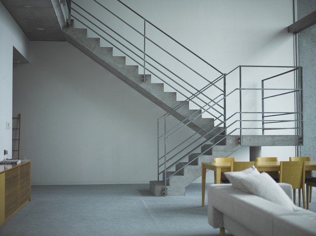 開放感のあるメゾネットタイプのスイートルーム