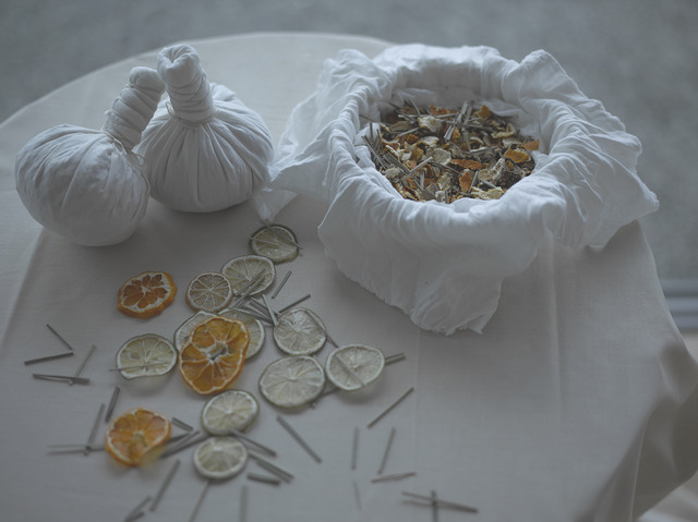 ドライハーブ(みかんの皮(陳皮)、レモン、レモングラス)すべて瀬戸内産