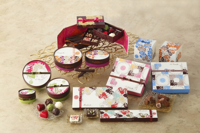 日本資生堂Parlour2017情人節限定六款巧克力系列,豪華登場