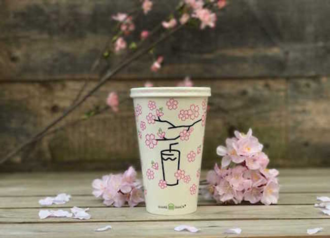 只限三月!只有春天才喝得到Shake Shack「櫻花奶昔」