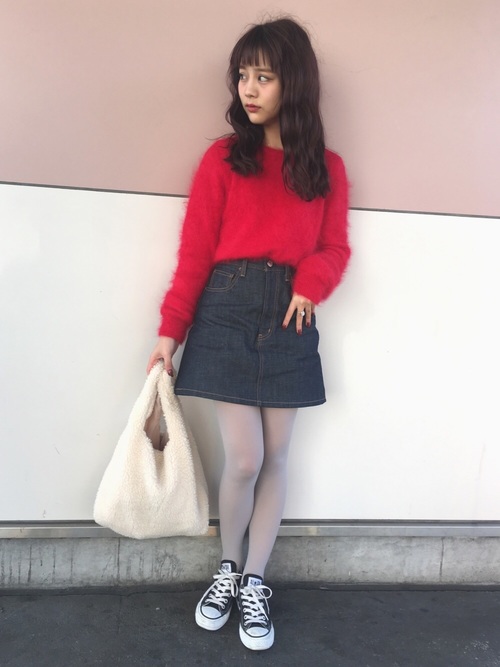 大幅提升日系淑女氣質♡ 推薦「紅色」系的冬季穿搭