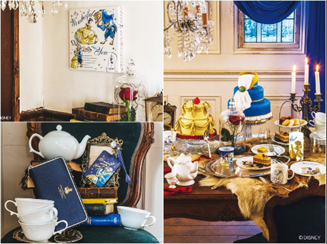 一次擁有《美女與野獸》日本Afternoon Tea Living聯名商品!延續夢幻的童話世界