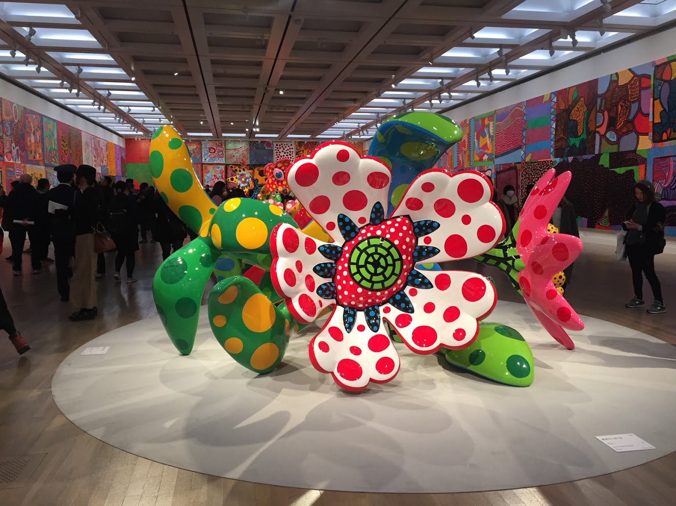 【KAZUHARINNU日本旅遊介紹】期間限定的草間彌生展「我永遠的靈魂」在東京舉辦中!