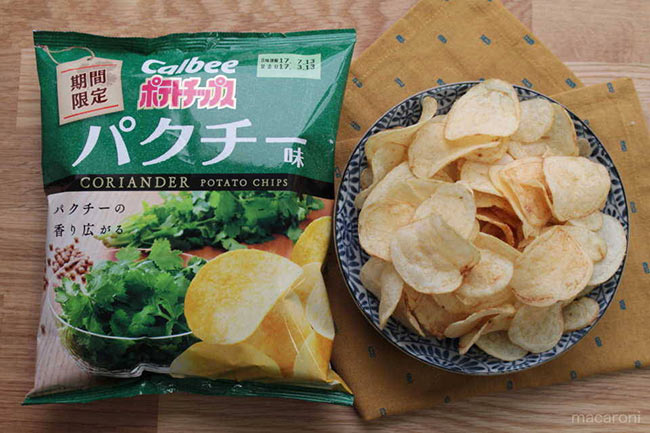 期間限定超話題!日本Calbee香菜洋芋片試食報告來囉~