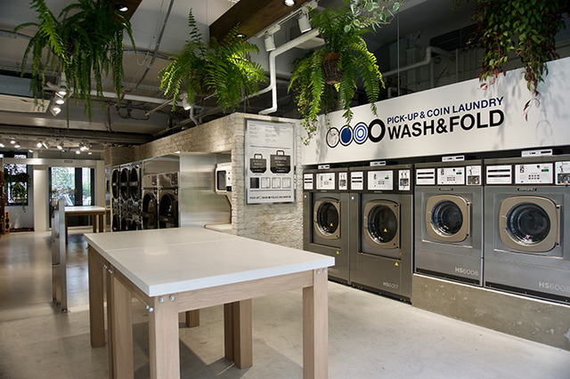 中目黑高架下「WASH&FOLD」開幕。超時尚洗衣店超像咖啡廳!