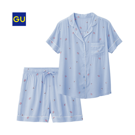 換季囉~用GU的新品家居服陪你度過這個夏天!