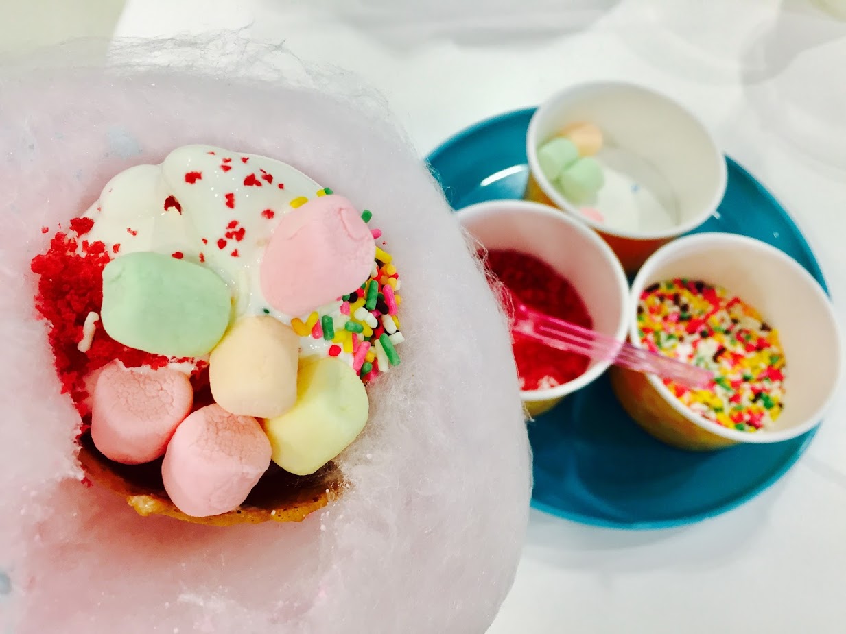 【KAZUHARINNU日本美食介紹】棉花糖X冰淇淋!?日本COLD STONE東急PLAZA表參道原宿店新商品登場!