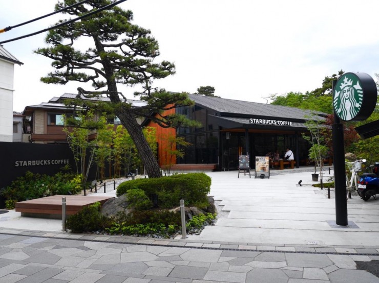 星巴克咖啡京都宇治平等院表参道店:外觀