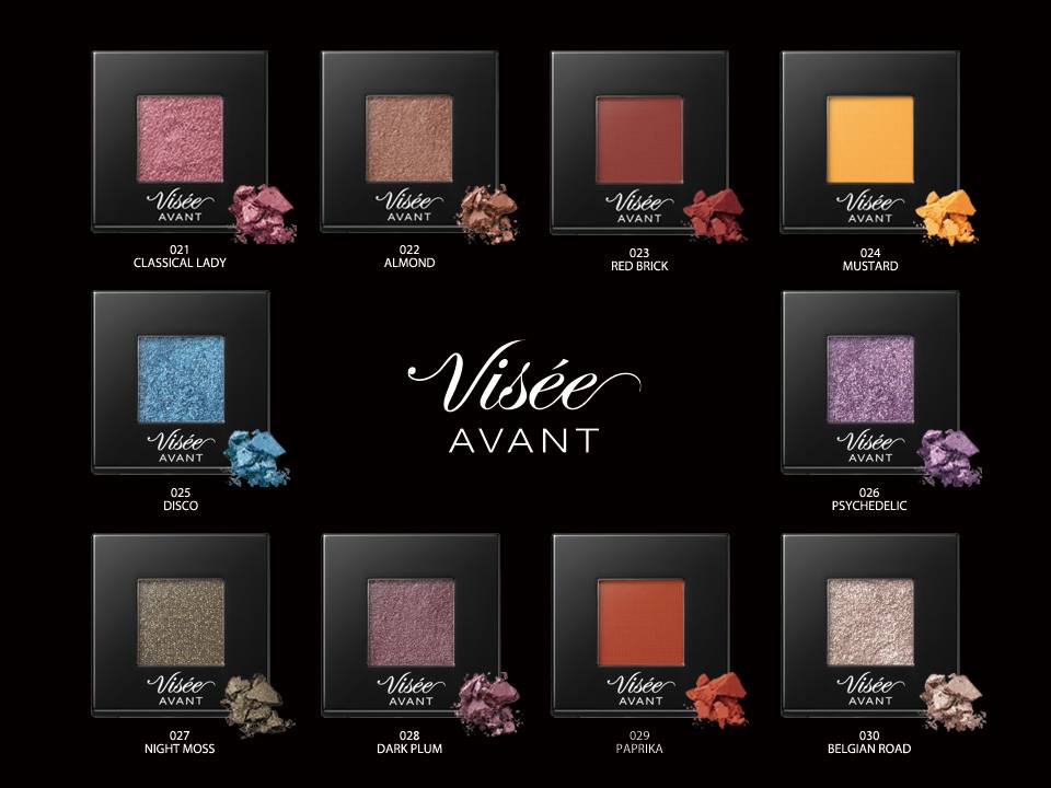 日本開架彩妝之神「Visse AVANT」眼影介紹讓你一路美到秋天♡
