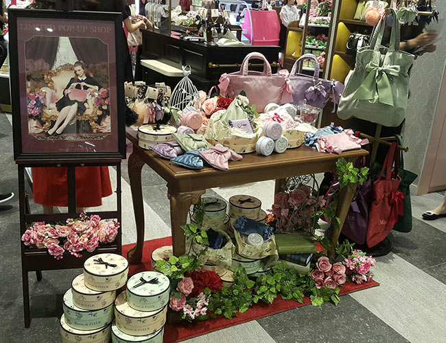 日本超人氣品牌Masion de FLEUR新光三越信義A11旗艦快閃店亮麗登場!噴發你的少女心!