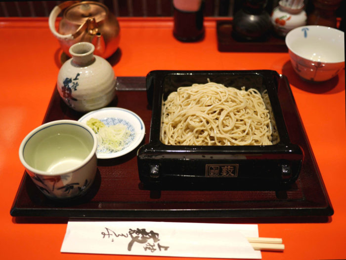 上野藪蕎麥麵：蒸籠蕎麥麵