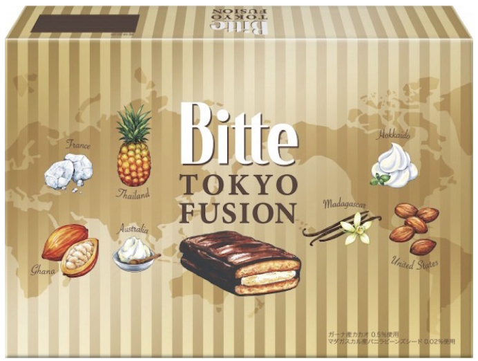 Bitte「Tokyo Fusion」巧克力餅 / Glico 固力果