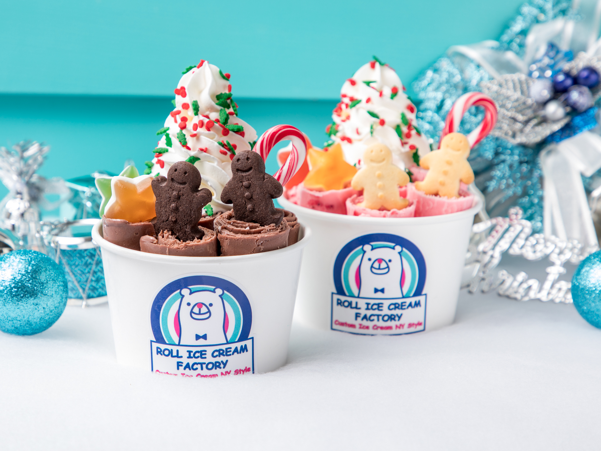 日本必吃ROLL ICE CREAM FACTORY大阪道頓崛12月16日開幕!再冷也要吃冰!