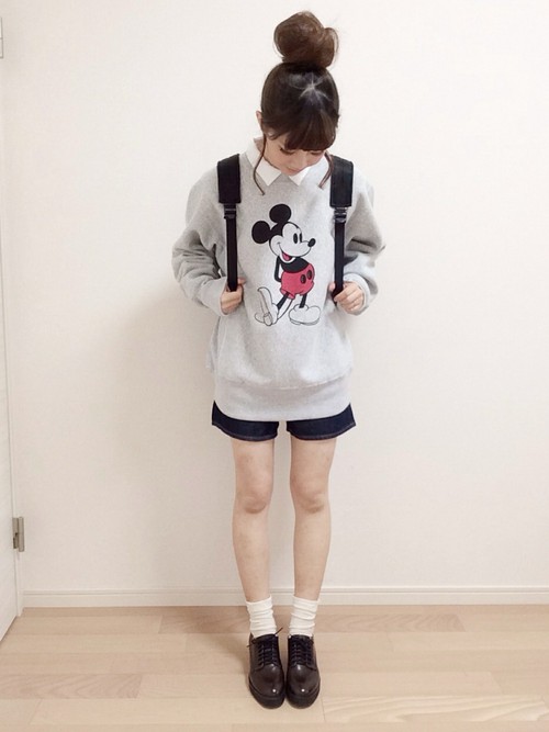 用日本女孩都有的後背包,打造日系風格可愛又簡單
