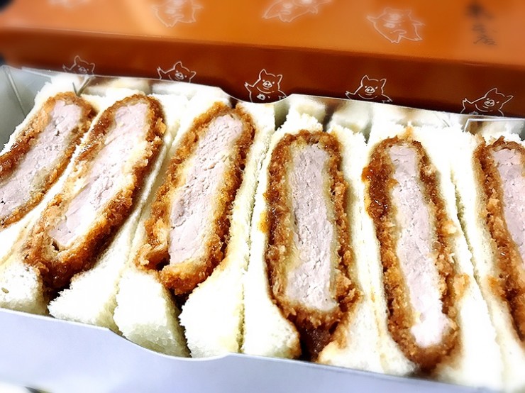 外帶保存期限兩小時的高級豬排三明治!井泉本店一定要來吃吃看!