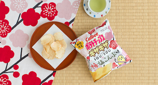 日本Calbee春季限定梅子口味洋芋片大集合!還有與SOU・SOU聯名合作款