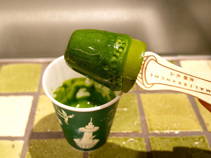 正宗京都必吃濃茶甜點MALEBRANCHE店舖限定冰菓子,一定要吃!