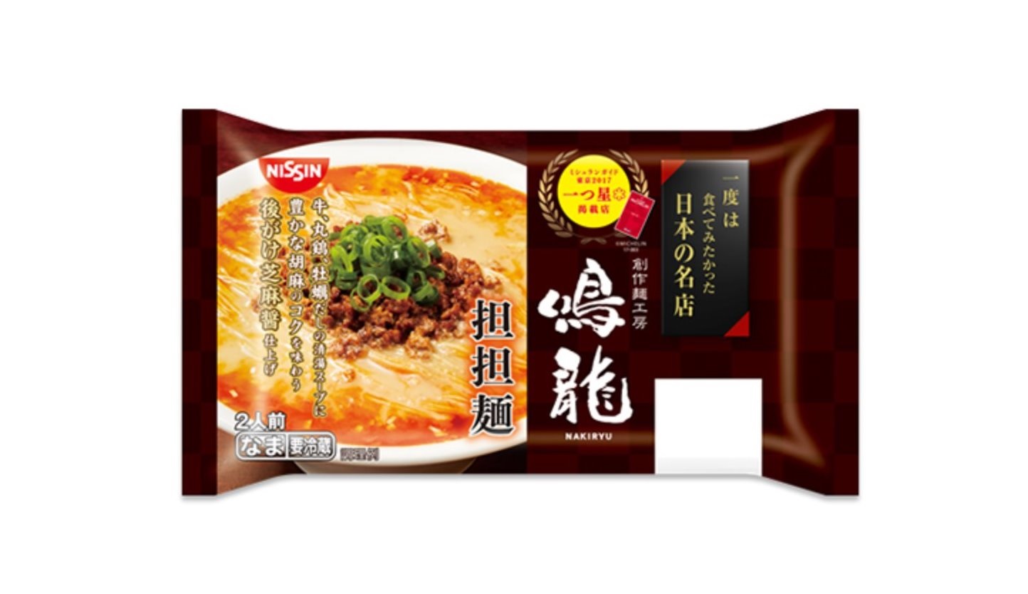日清 創作麵工房鳴龍 擔擔麵冷藏調理包|2人份