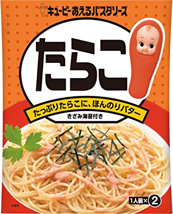 Kewpie QP 鱈魚子義大利麵調理包|1人份×2包