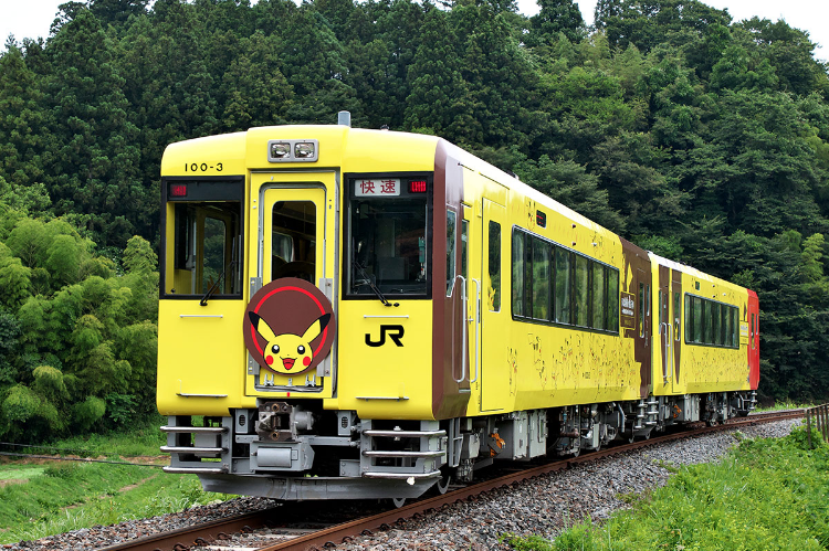 超可愛JR東日本皮卡丘列車五週年,讓滿滿的皮卡丘來療癒你的心!