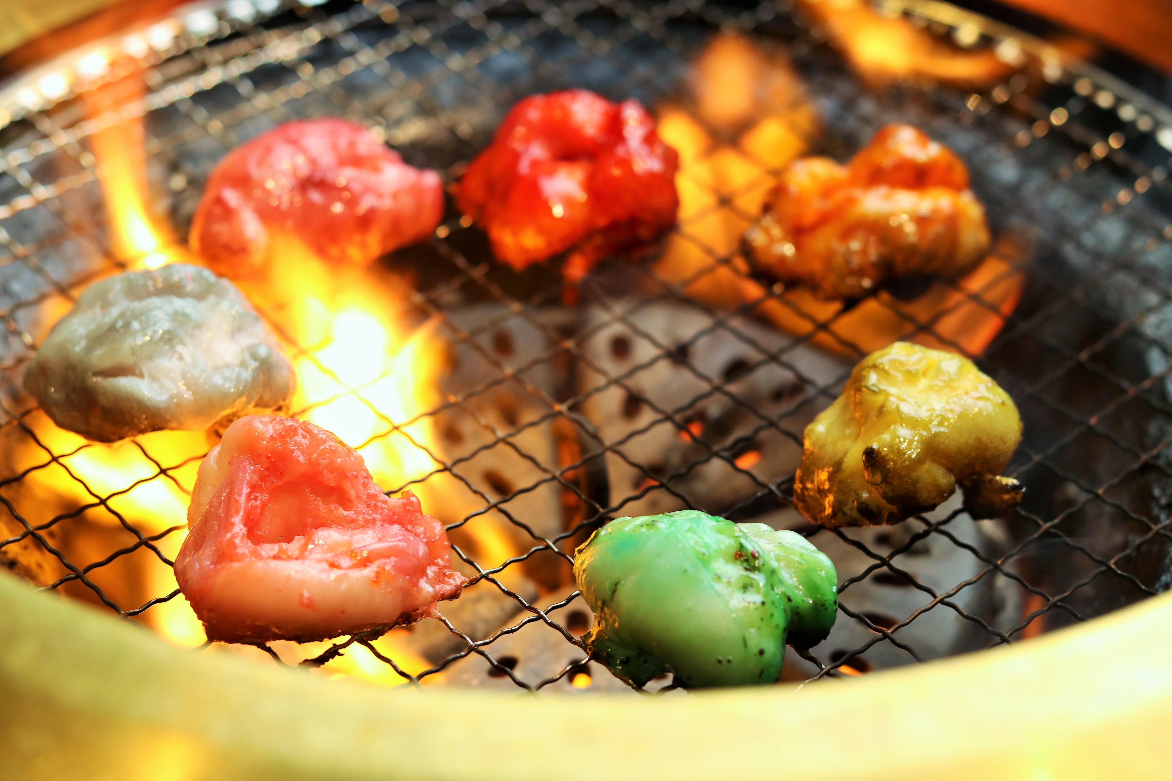 京都必拍美食就是它!超誘人的彩虹七色燒肉