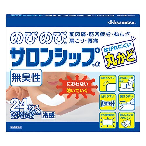 Hisamitsu 久光製藥｜撒隆適布伸縮自如冷感貼布／24片