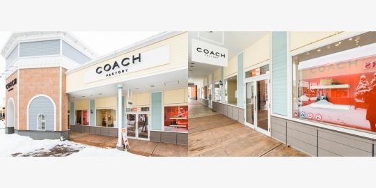 OUTLET內的COACH專賣店