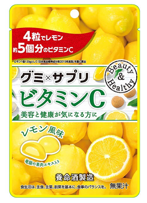 養命酒軟糖:軟糖x補給 維他命C