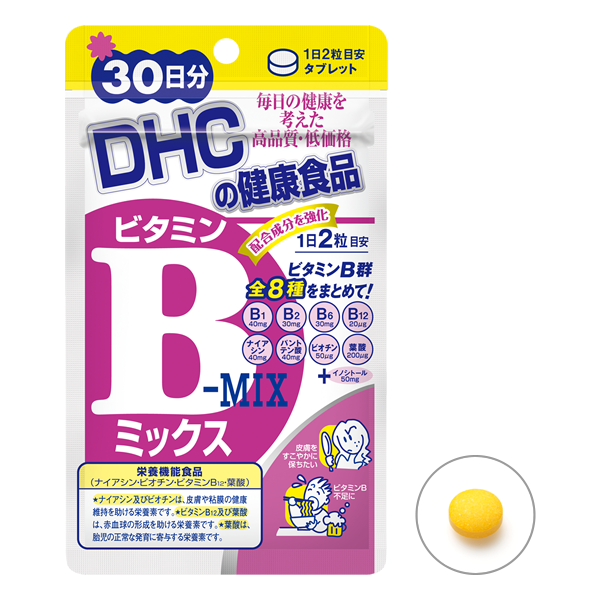 DHC維他命B群|30天份(60粒)