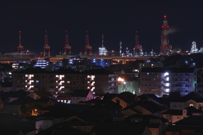 橫濱夜景本牧山頂公園